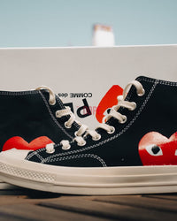 Converse Chuck Taylor All Star 70 Hi Comme des Garcons Black
