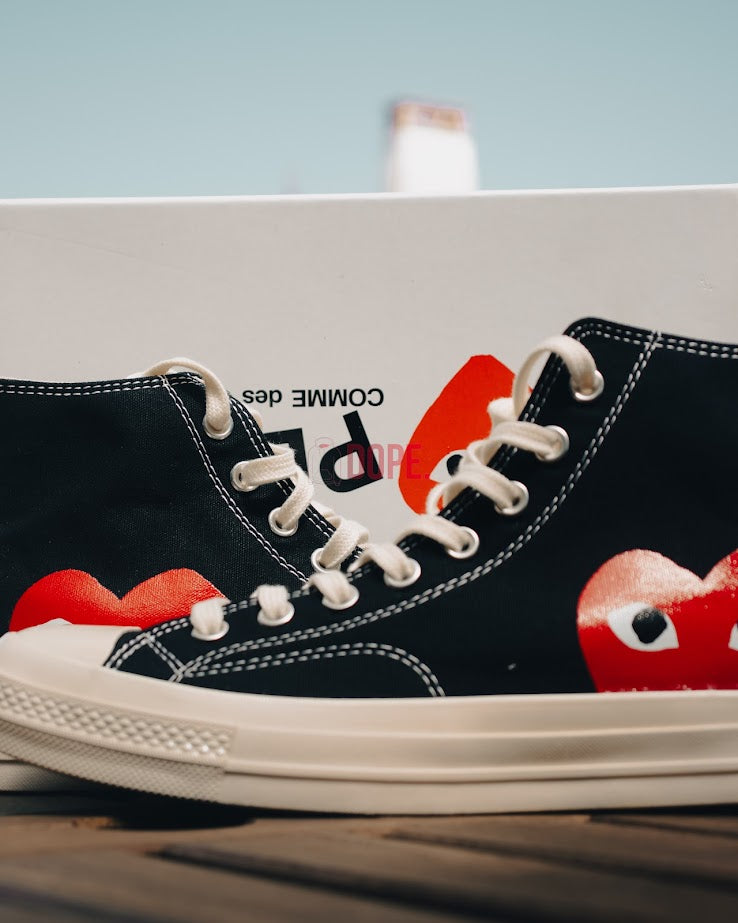 Converse Chuck Taylor All Star 70 Hi Comme des Garcons Black