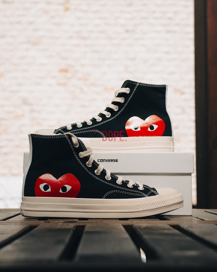Converse Chuck Taylor All Star 70 Hi Comme des Garcons Black