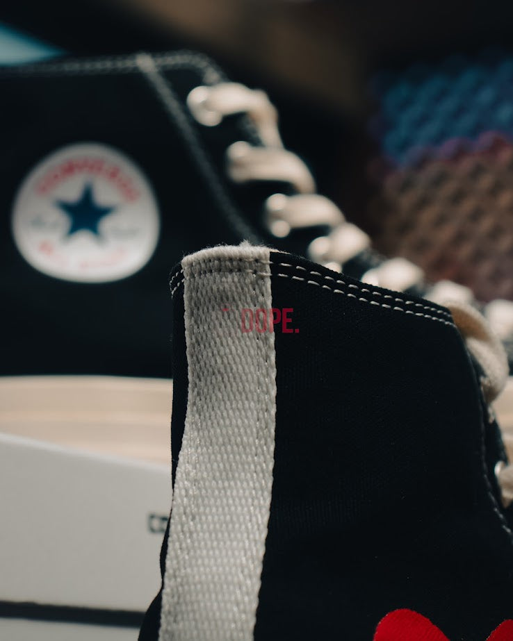 Converse Chuck Taylor All Star 70 Hi Comme des Garcons Black
