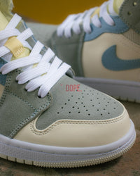 Jordan 1 Mid Mixed Textures Blue