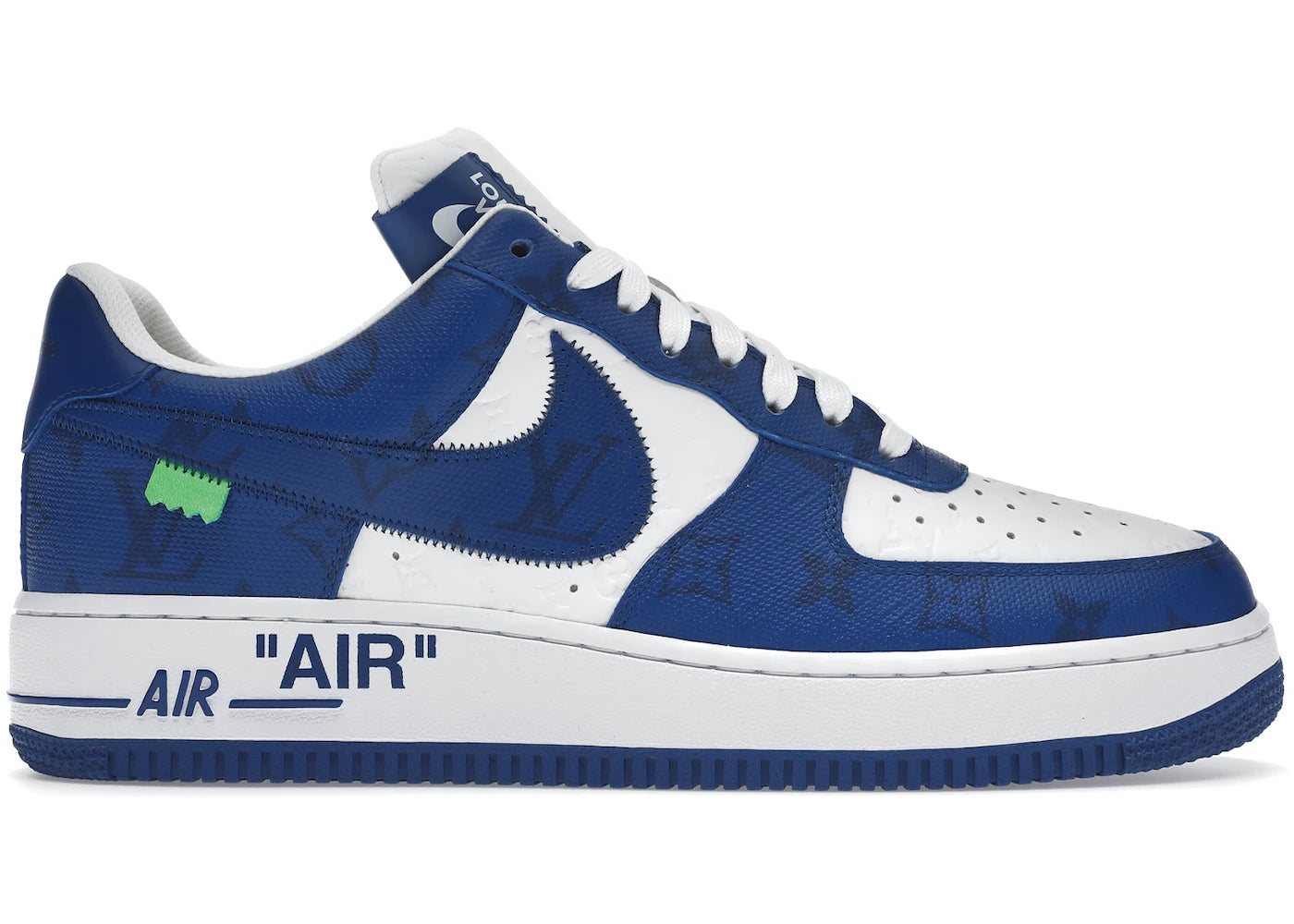 Louis Vuitton Nike Air Force 1 By Virgil Abloh White Royal