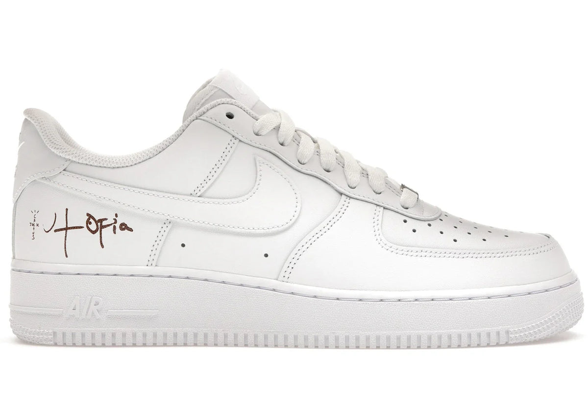Nike Air Force 1  White Travis Scott Cactus Jack Utopia Edition