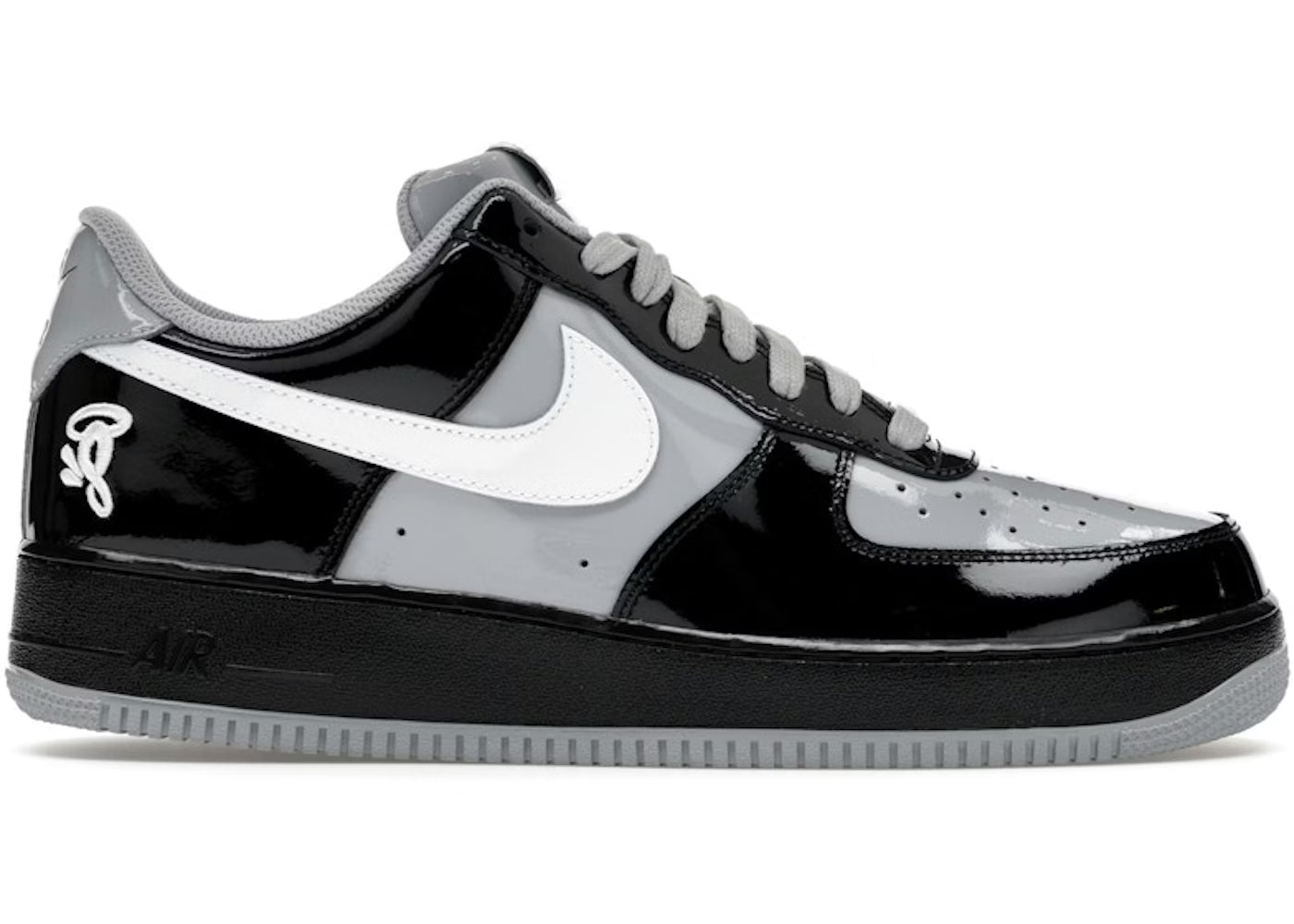 Nike Air Force 1  Low Syna Central Cee Black White Smoke Grey