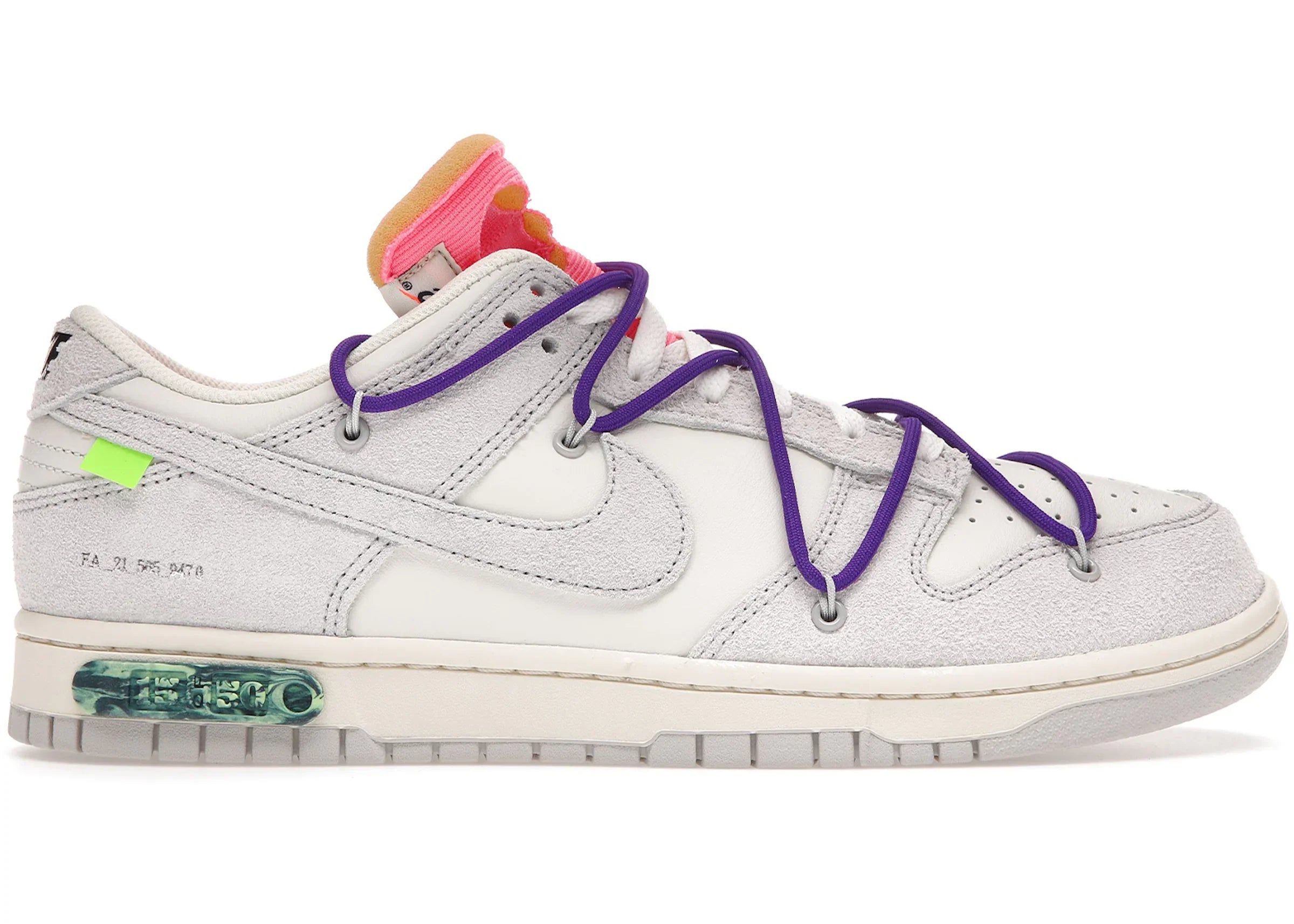Nike Dunk Low X Off-White Lot 15