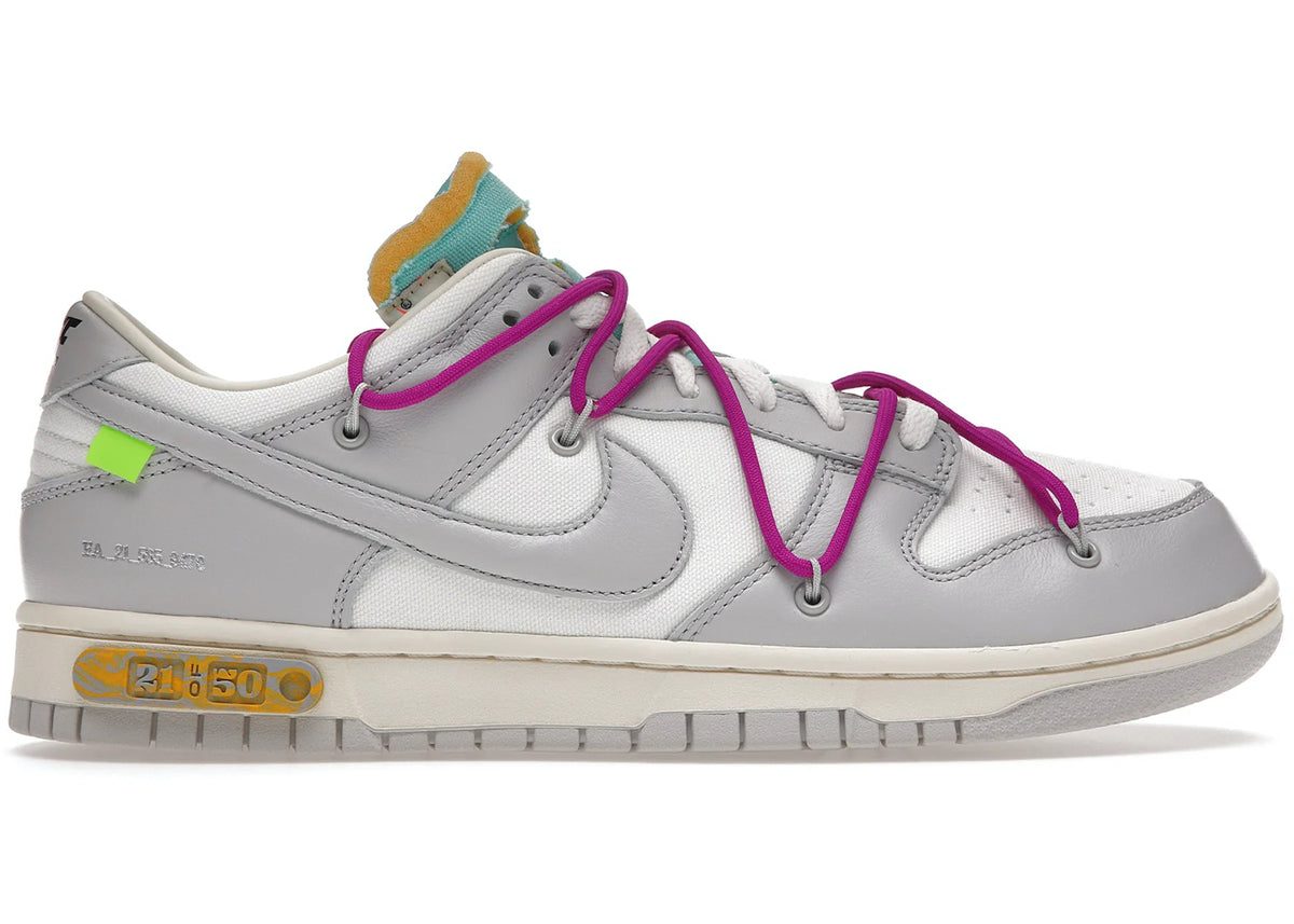 Nike Dunk Low X Off-White Lot 21