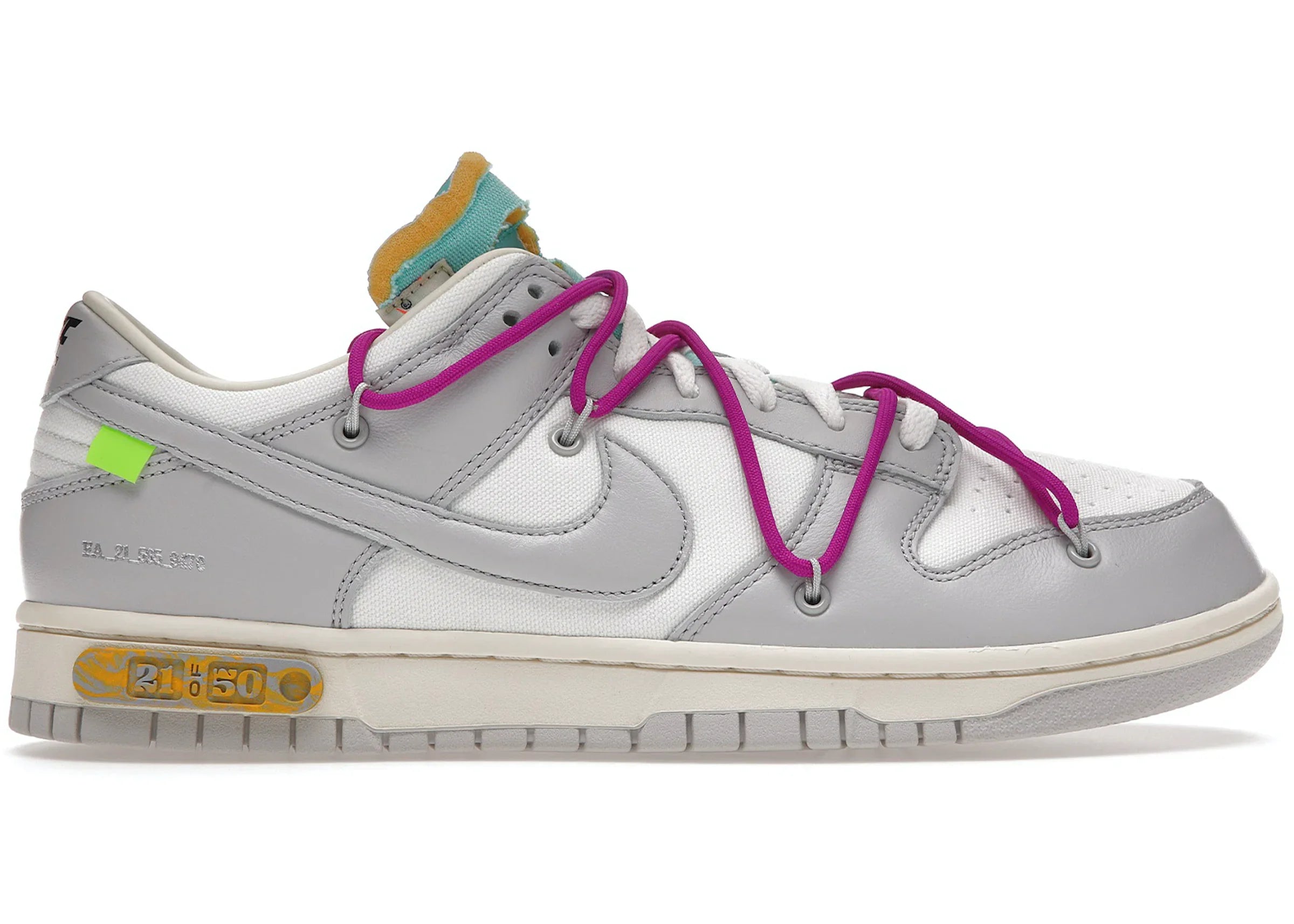 Nike Dunk Low X Off-White Lot 21