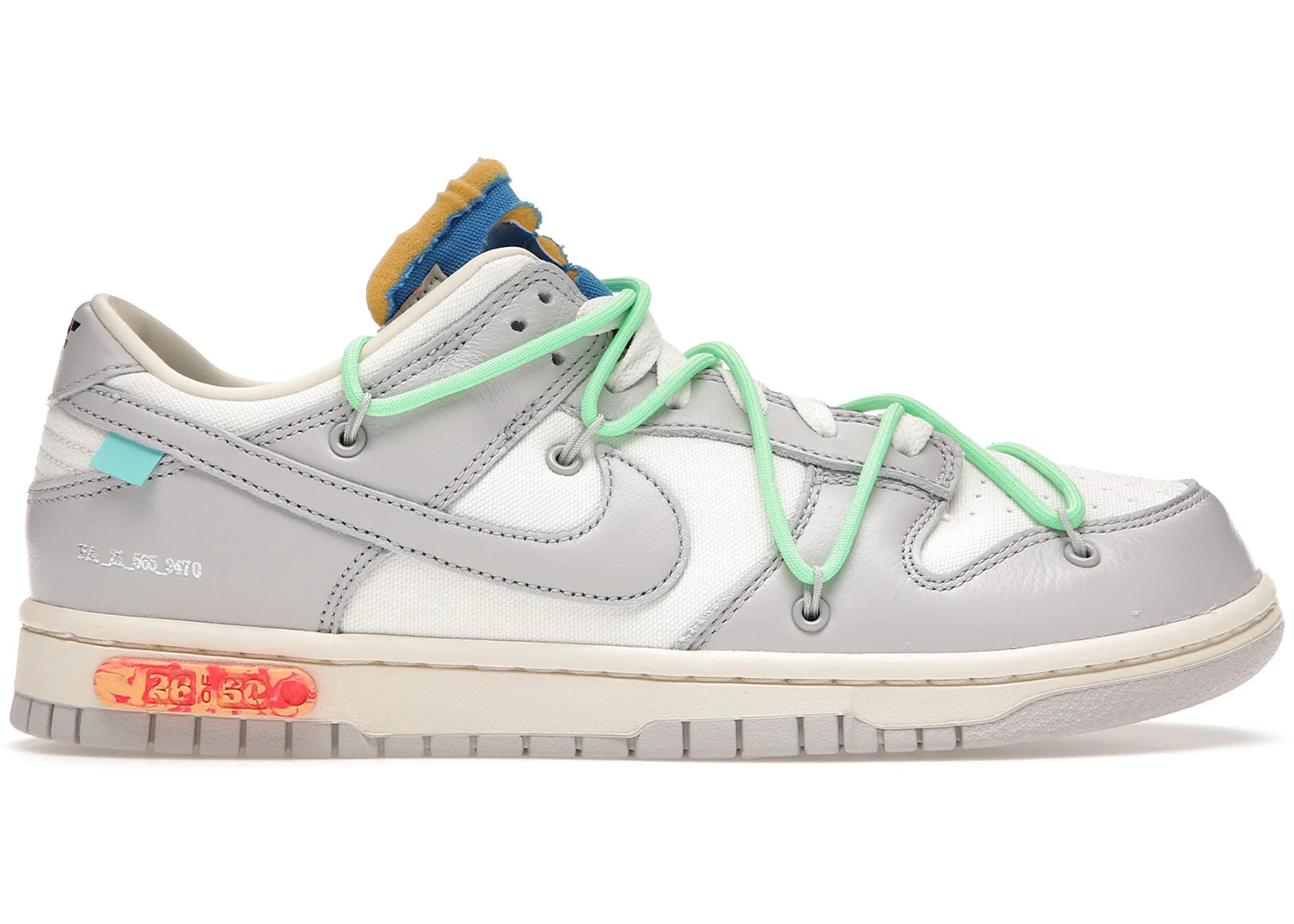 Nike Dunk Low X Off-White Lot 26