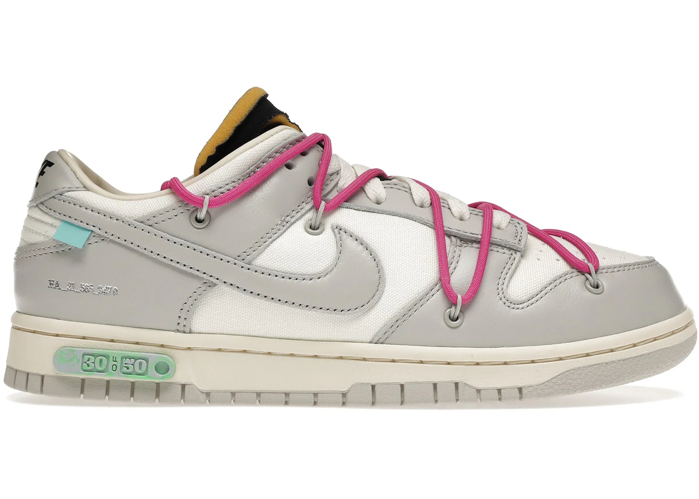 Nike Dunk Low X Off-White Lot 30