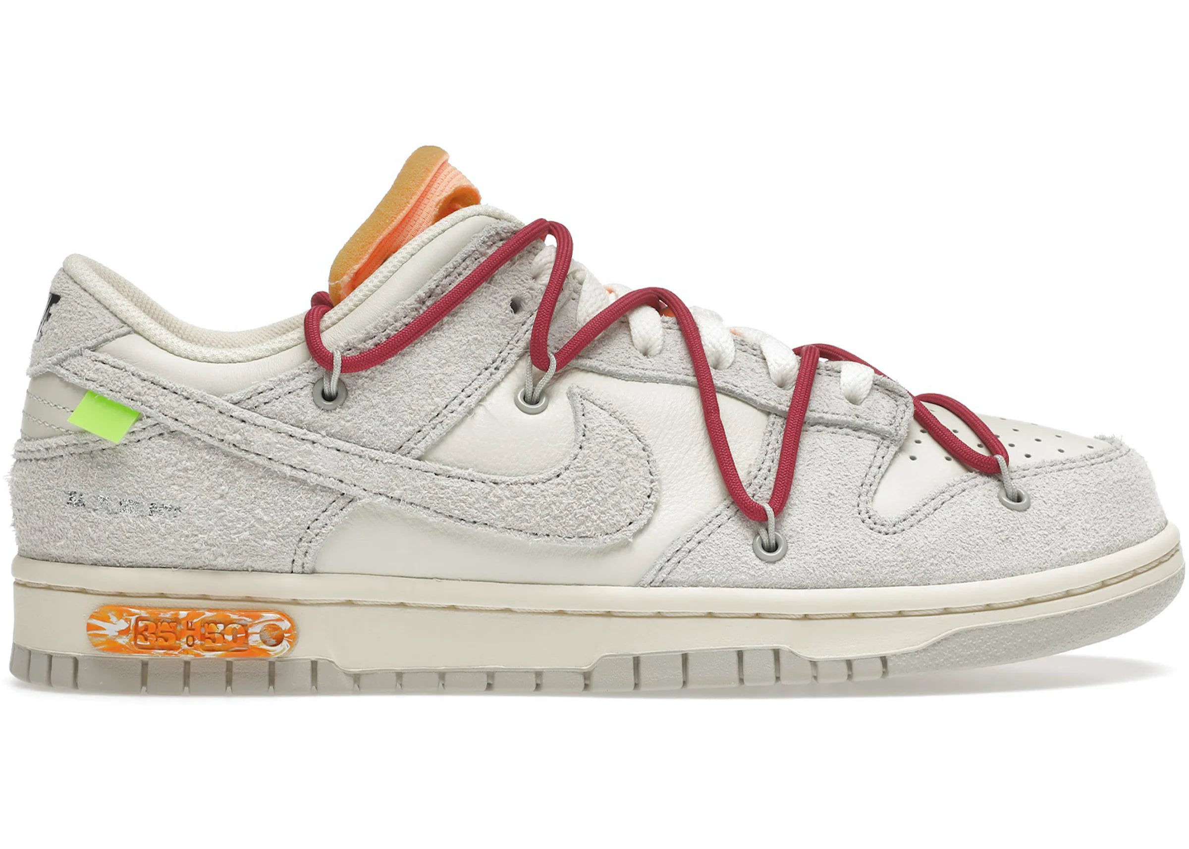 Nike Dunk Low X Off-White Lot 35