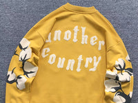 Denim Tears Sweat "Another Country" Amarelo