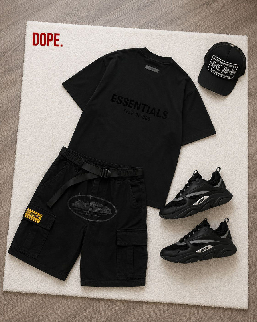 DOPE FIT: All black