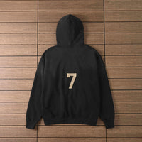 Fear Of God Hoodie "7" BLACK