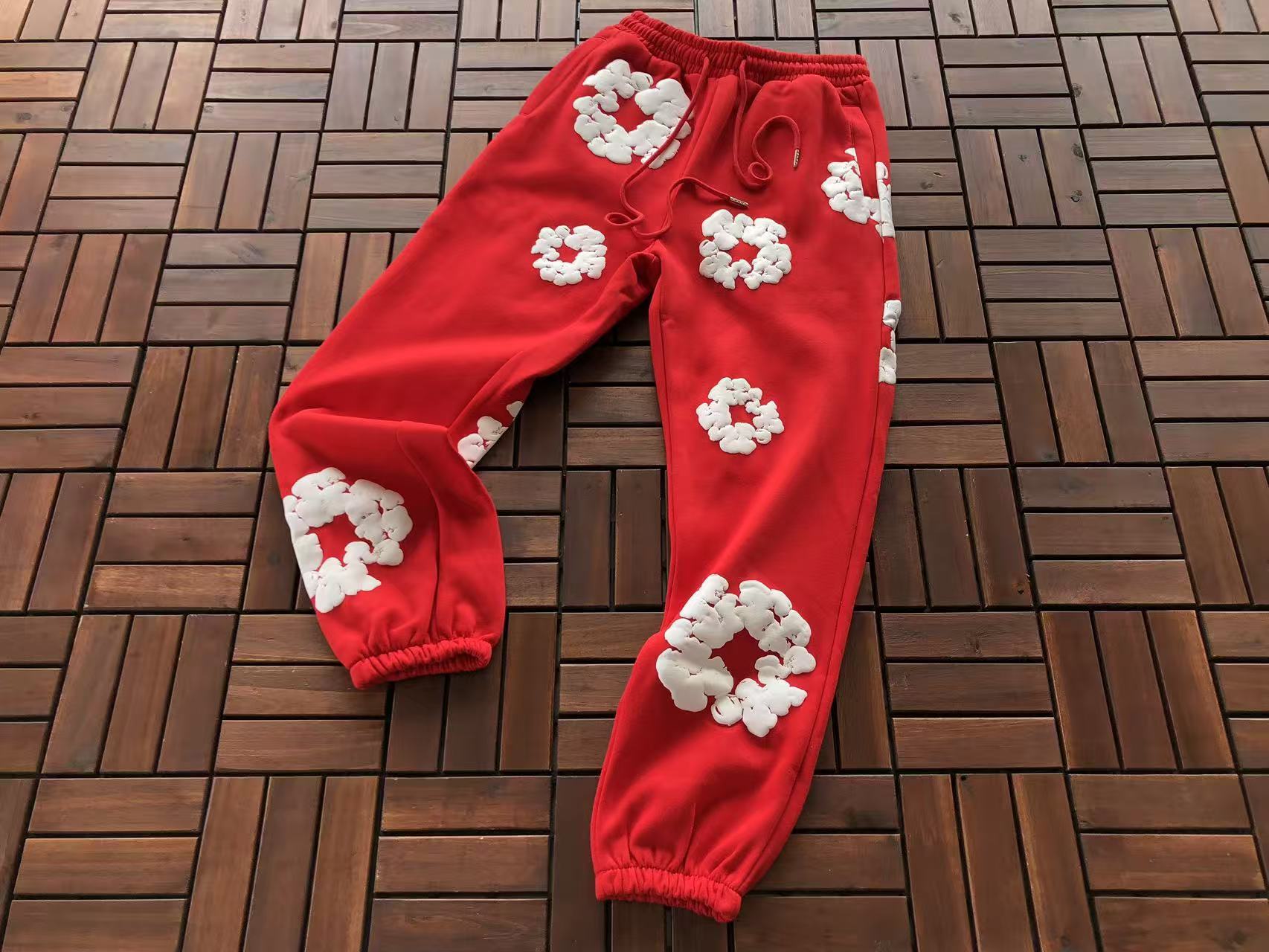 Denim Tears Red Tracksuit