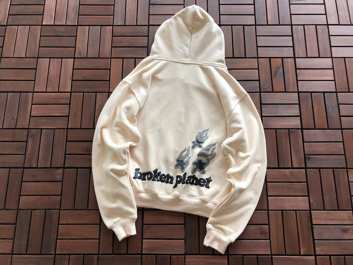 Broken Planet Hoodie "heartless love"