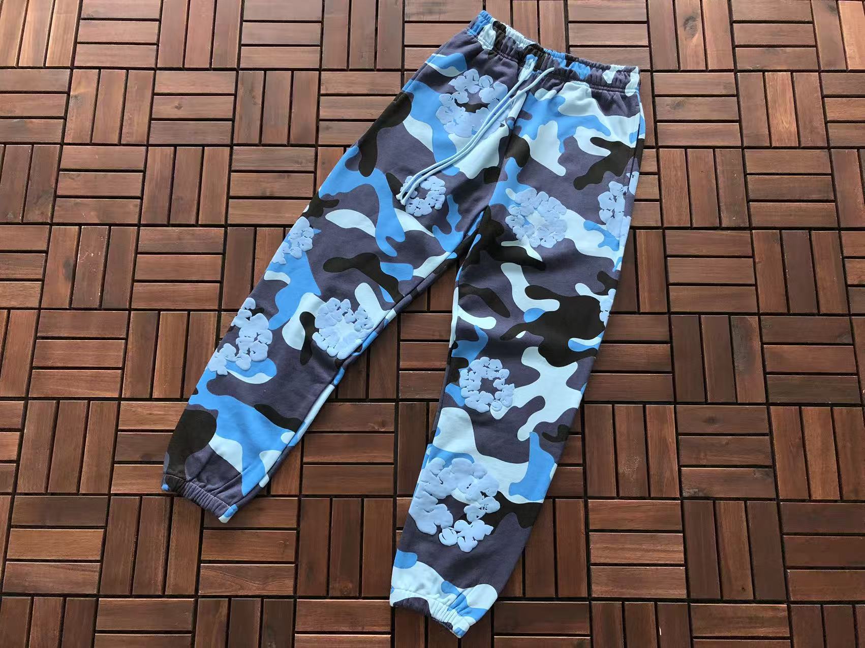 Camo Tears Tracksuit Blue