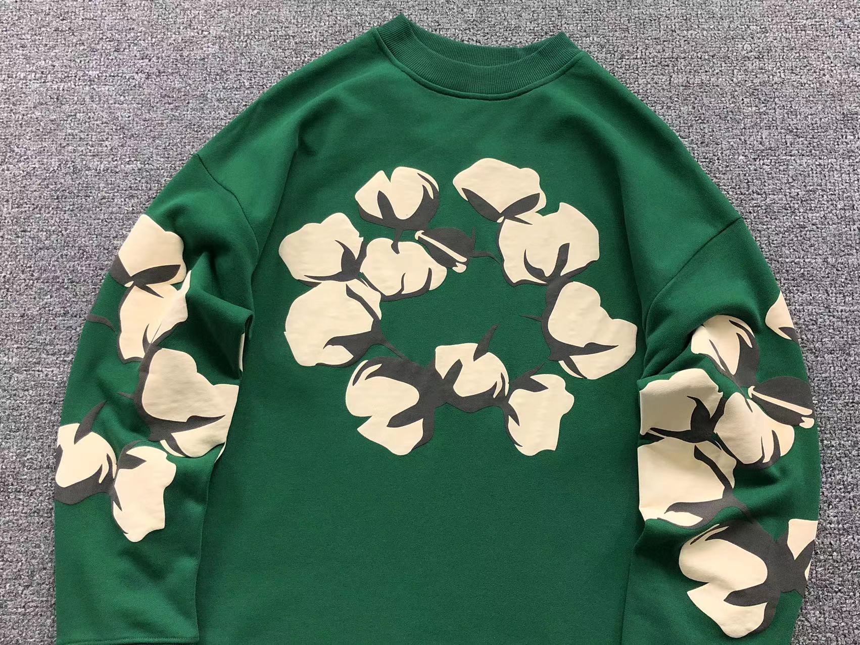 Denim Tears Sweat "Another Country" Verde