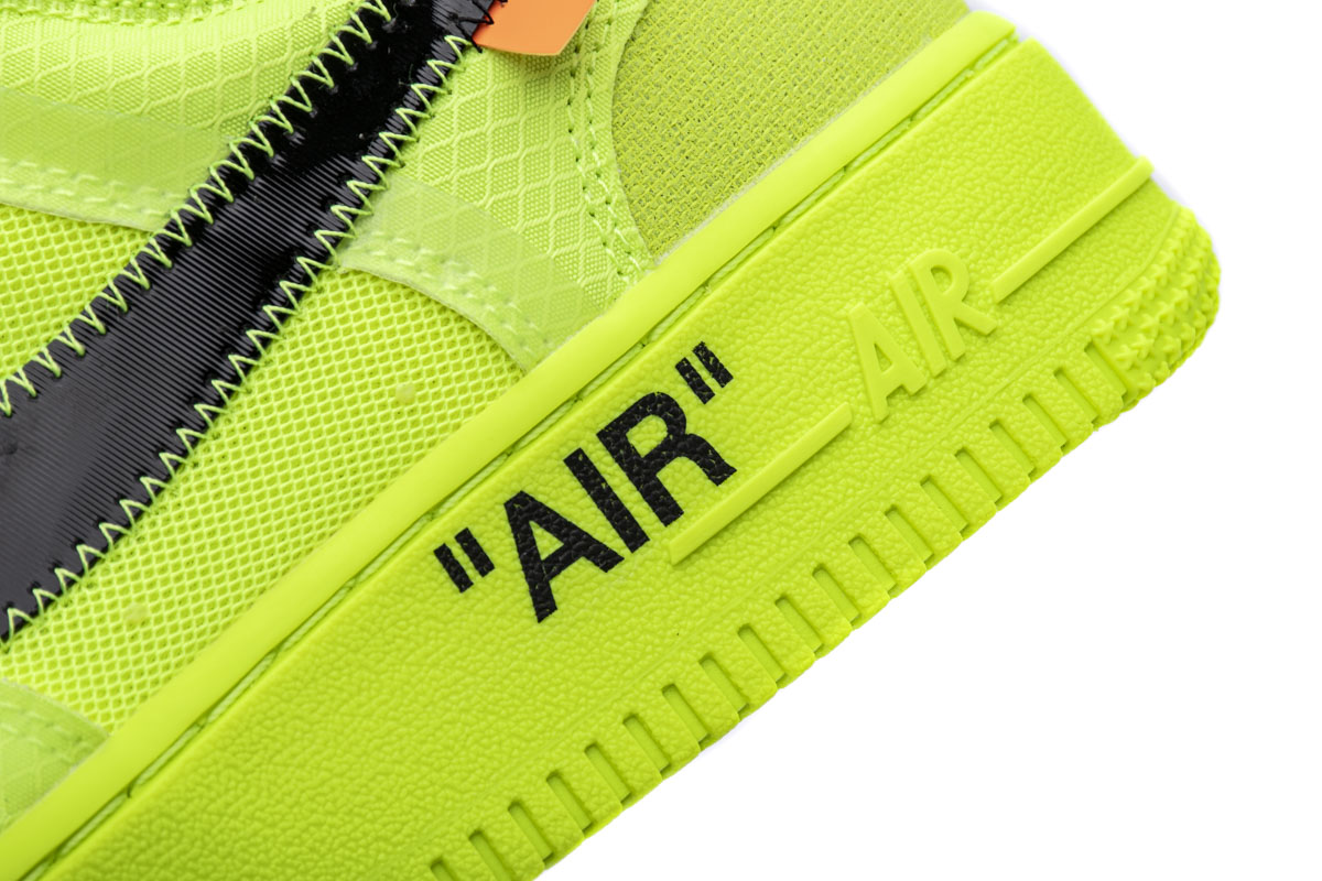 Nike Air Force 1 Off-White Volt