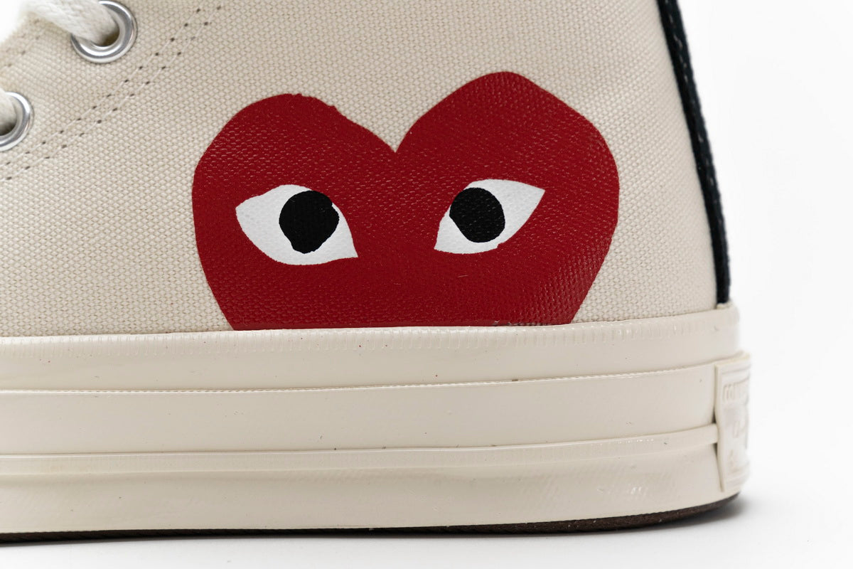 Converse Chuck Taylor All Star 70 Hi Comme des Garcons PLAY White