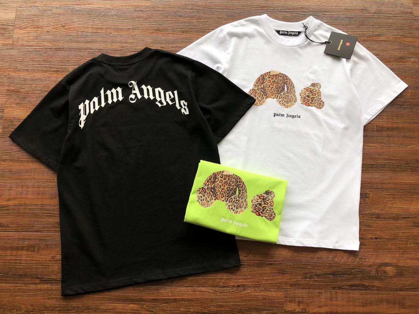 T-Shirt Palm Angels Leopard Bear