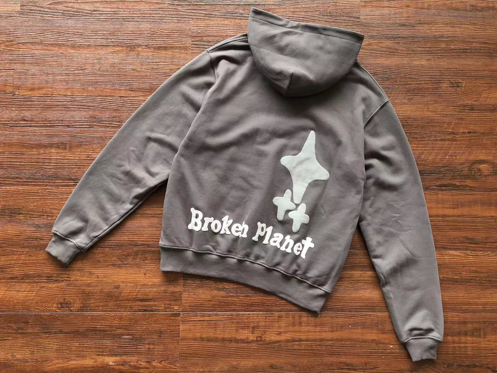 Broken Planet Hoodie "trust your universe"