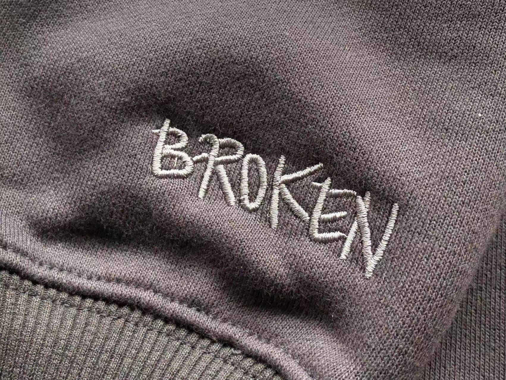Broken Planet Hoodie "there is no escape"