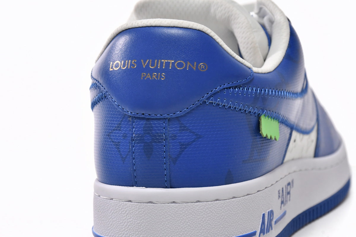 Louis Vuitton Nike Air Force 1 By Virgil Abloh White Royal