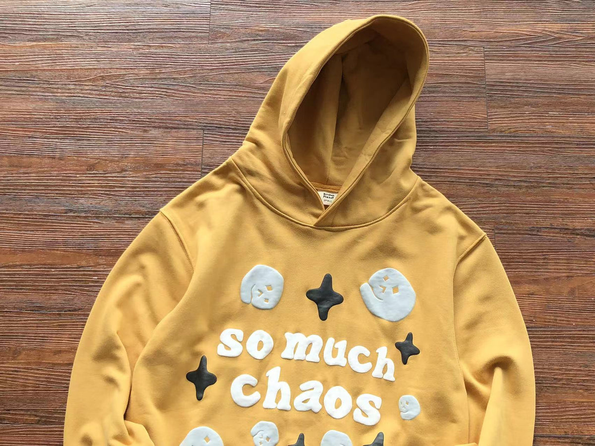 Broken Planet Hoodie Amarelo