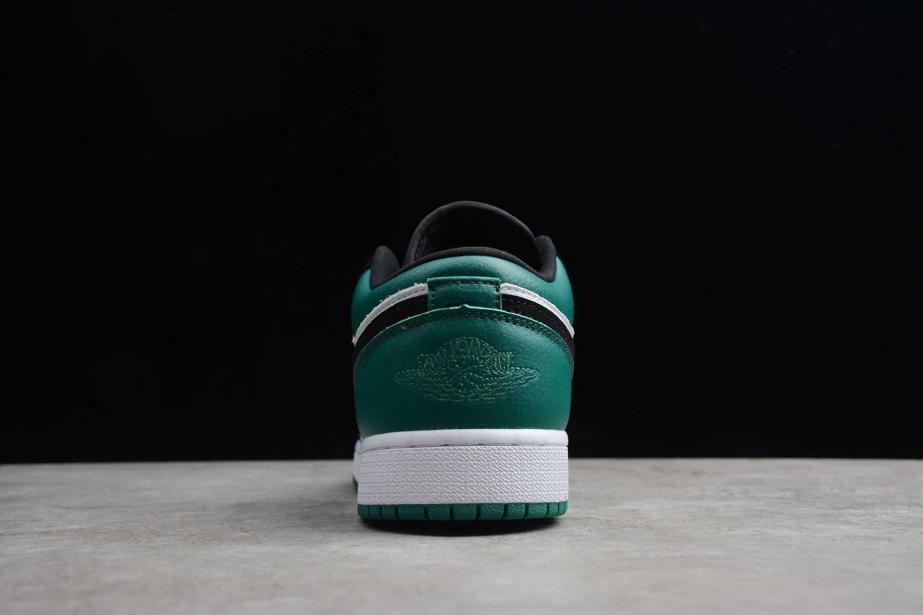 Jordan 1 Low White Black Mystic Green